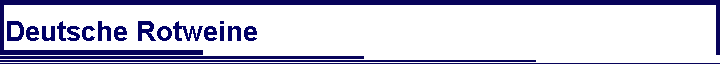 Deutsche Rotweine